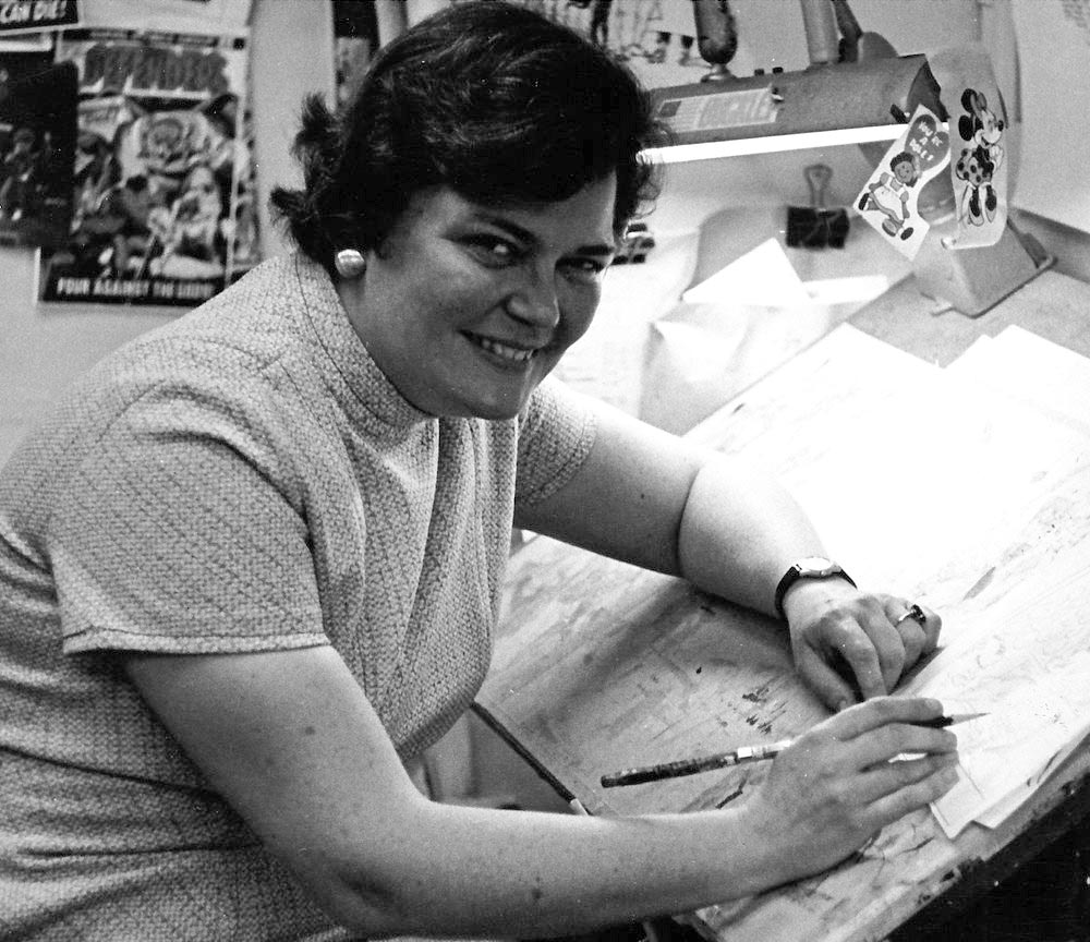 Marie Severin photo-young